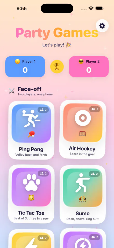 Party Games — Eleven games, one phone